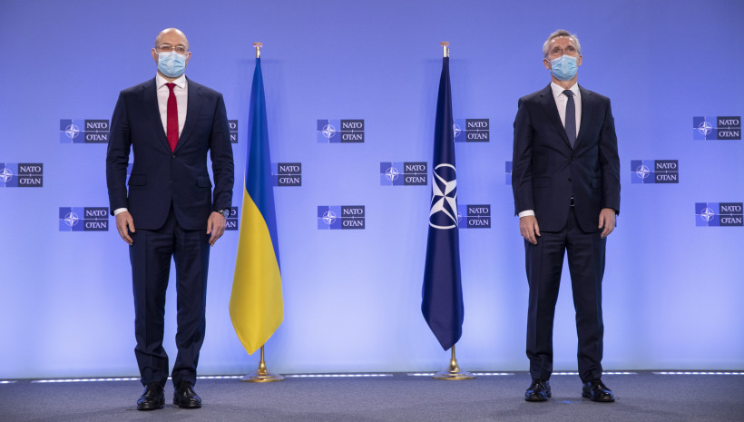 Prime Minister and the NATO Secretary General tackle further steps towards Ukraine's Euro-Atlantic integration