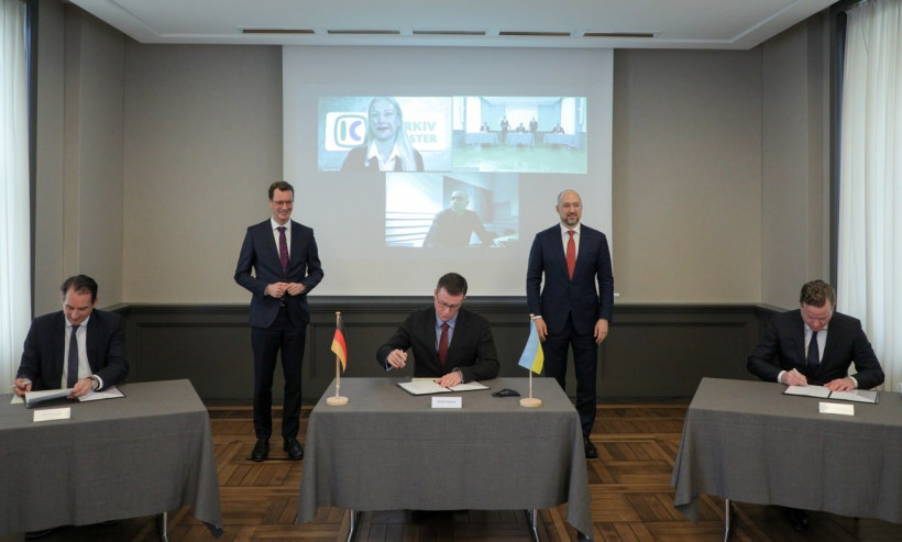 A Memorandum on Ukrainian-German partnership in the digitalization sector inked with the participation of the Prime Minister of Ukraine