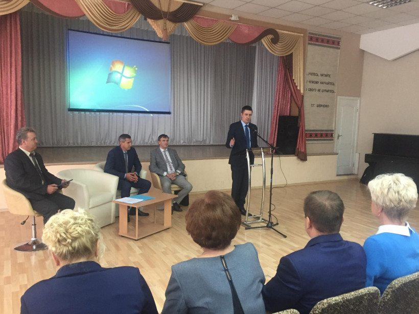 В’ячеслав Кириленко ознайомився зі станом запровадження «Нової української школи» на Черкащині