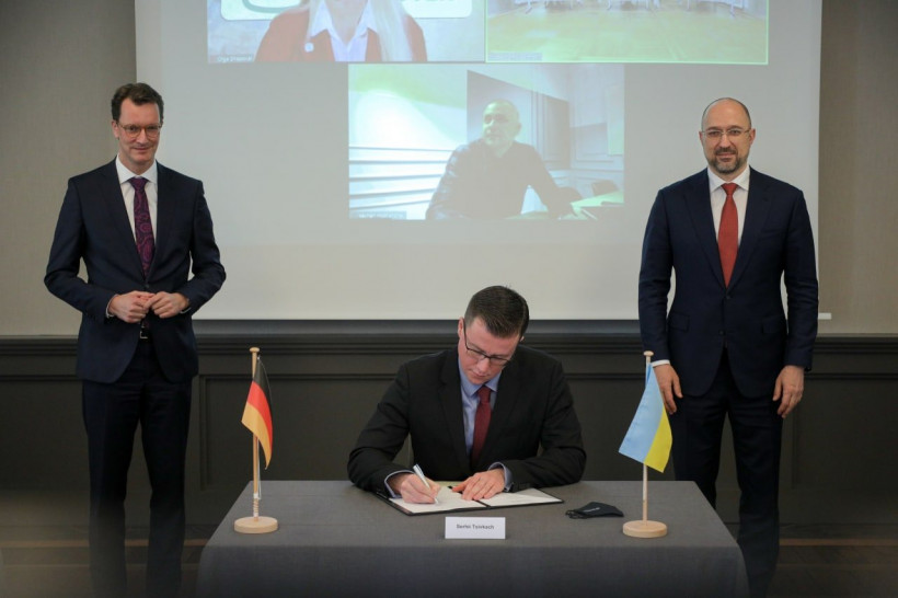A Memorandum on Ukrainian-German partnership in the digitalization sector inked with the participation of the Prime Minister of Ukraine
