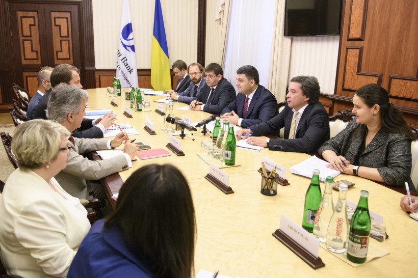 Україна – важливий напрямок інвестицій ЄБРР, – зустріч Глави Уряду з Першим віце-президентом Банку