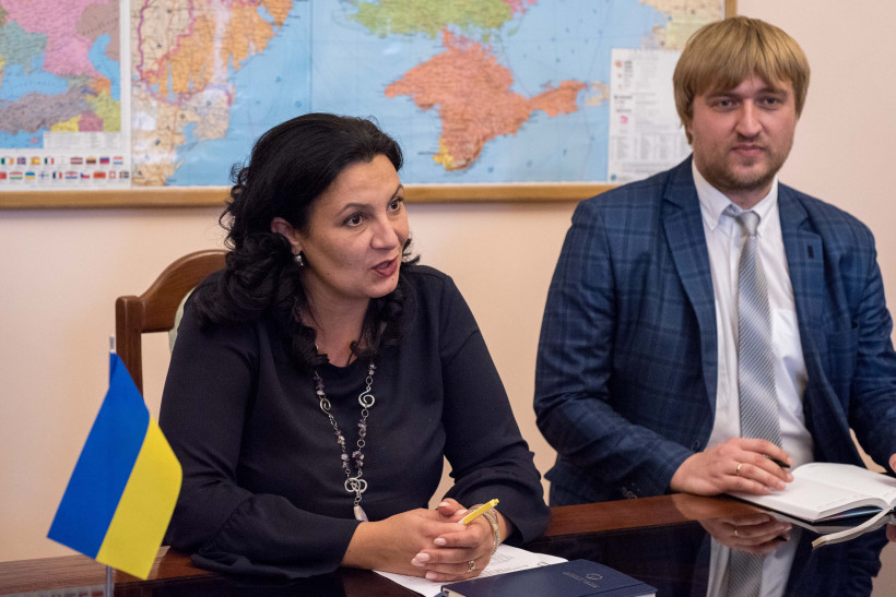 Іванна Климпуш-Цинцадзе попросила керівництво Бундестагу сприяти звільненню українських бранців Кремля