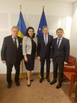 Іванна Климпуш-Цинцадзе обговорила з євродепутатами виконання Угоди про асоціацію з ЄС
