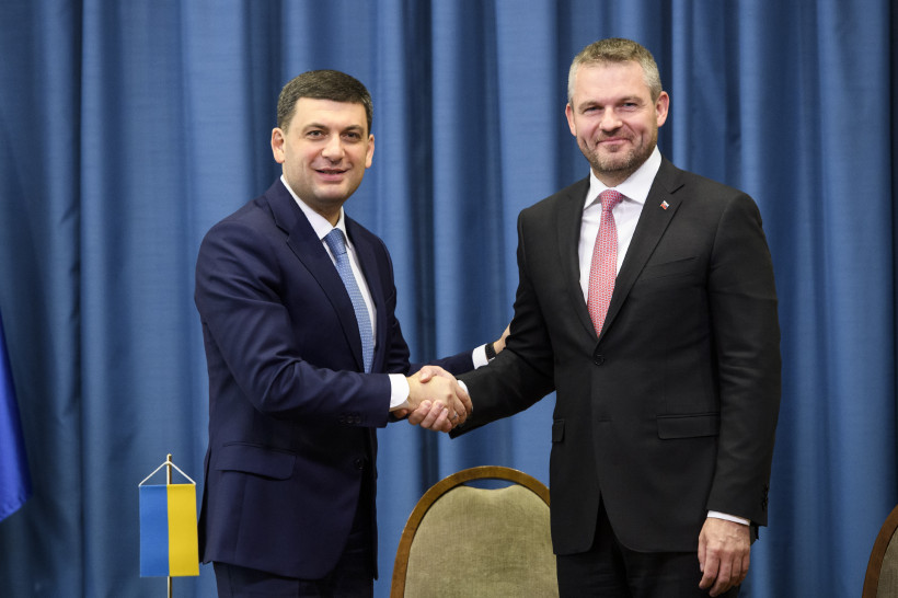 Прем’єр-міністри України та Словацької Республіки Володимир Гройсман та Петер Пеллегріні підписали низку двосторонніх договорів