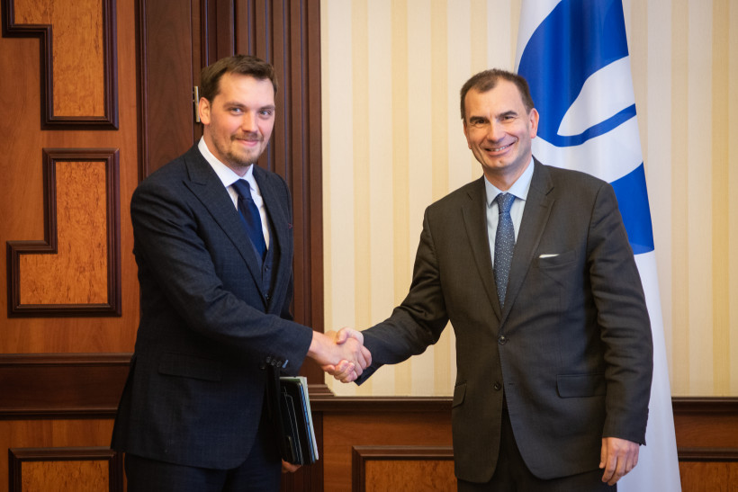 Прем’єр-міністр Олексій Гончарук зустрівся з делегацією Європейського банку реконструкції та розвитку