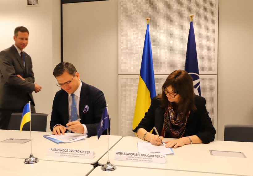 Спільні навчання України і НАТО в Одесі: Кулеба і Каденбах підписали документ