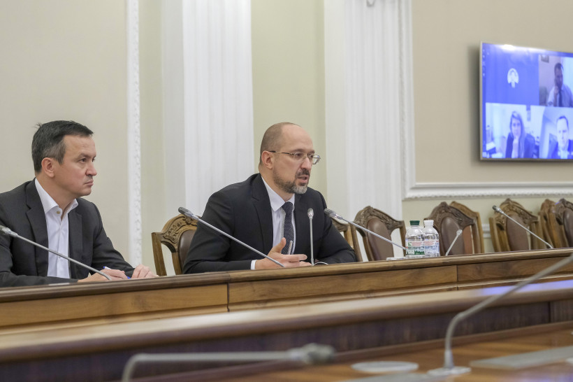 Прем’єр-міністр Денис Шмигаль провів першу онлайн-зустріч з представниками Американської торговельної палати в Україні