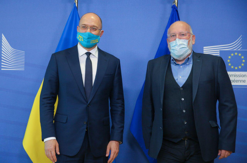Прем’єр-міністр України та Виконавчий віце-президент Єврокомісії обговорили екологічні ініціативи та справедливу трансформацію вугільних регіонів
