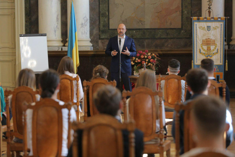 Prime Minister discussed with the students of Lviv Polytechnic National University the prospects of Ukraine’s development