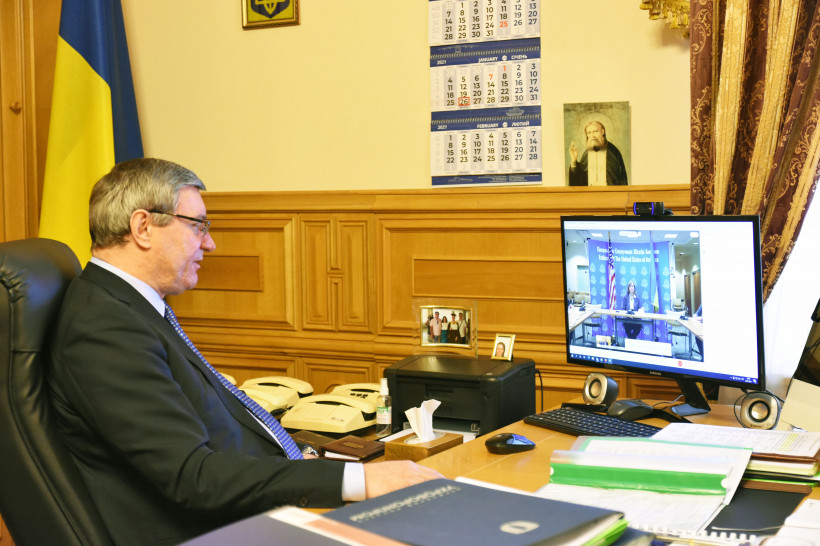 Deputy Prime Minister Oleg Uruskyi had a virtual conversation with the U.S. Chargé d'Affaires in Ukraine