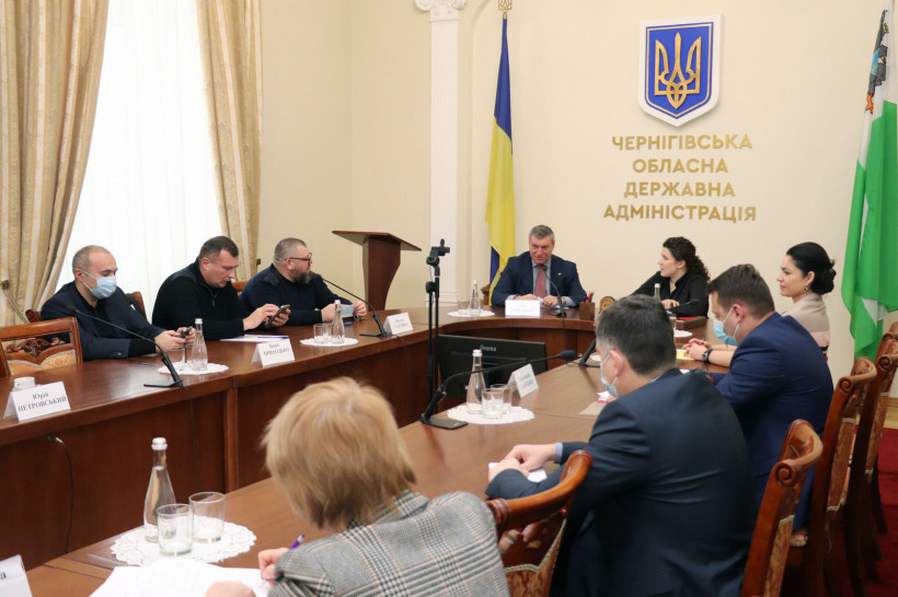Deputy Prime Minister of Ukraine Oleg Uruskyi visited Chernihiv region