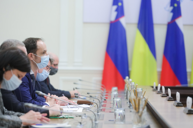 Прем’єр-міністр України та очільник МЗС Словенії обговорили поглиблення двостороннього партнерства