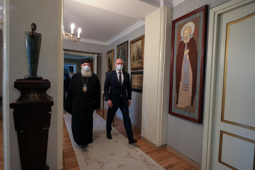 Denys Shmyhal met with the Catholicos-Patriarch of All Georgia