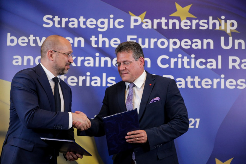 Прем’єр-міністр України та Віце-президент Єврокомісії підписали Меморандум про стратегічне партнерство у сировинній галузі