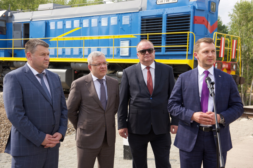 Герман Галущенко: Зведення залізничної колії до ЦСВЯП – це черговий крок до зменшення впливу на атомну енергетику України