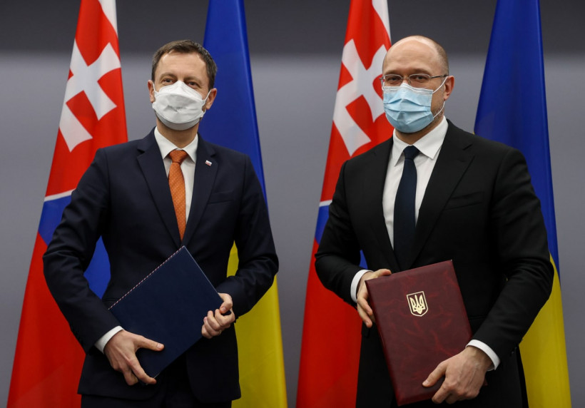 Спільна заява Прем’єр-міністра України Дениса Шмигаля  та Прем’єр-міністра Словацької Республіки Едуарда Геґера