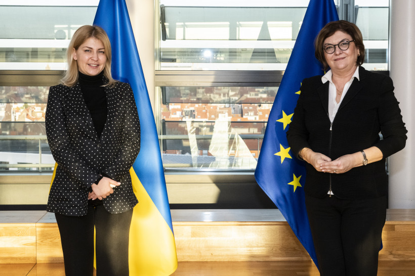 Open Skies and removal of barriers to trade: Olha Stefanishyna met with EU Commissioner Adina Vălean