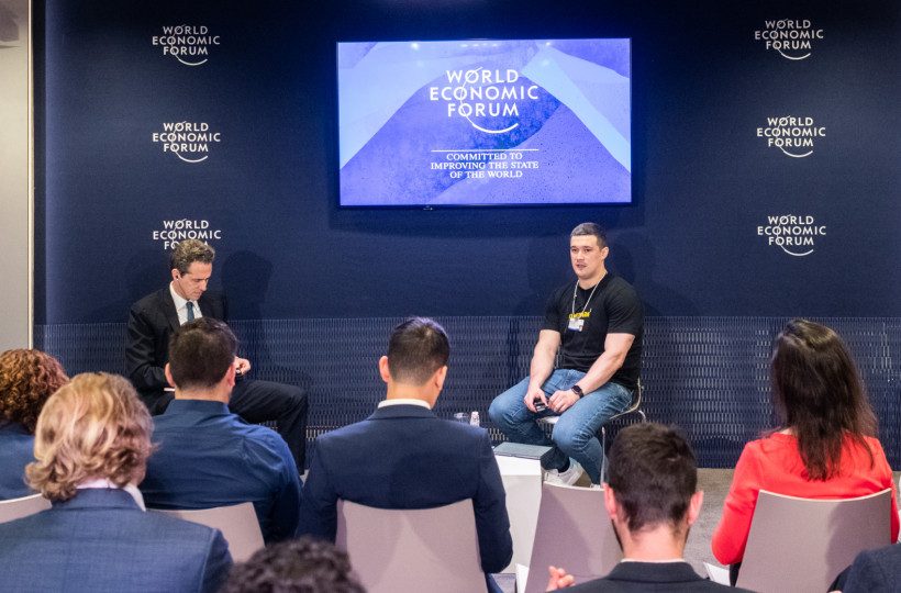 Deputy Prime Minister Mykhailo Fedorov spoke at the Young Global Leaders Forum in Davos