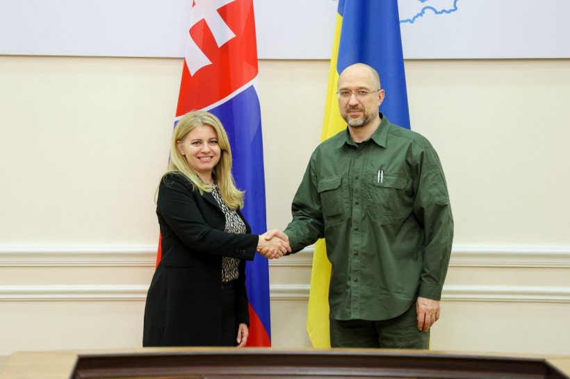 Прем’єр-міністр України провів зустріч із Президентом Словаччини