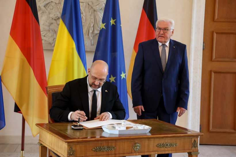 Прем’єр-міністр Денис Шмигаль у Берліні зустрівся з Федеральним Президентом Франком-Вальтером Штайнмаєром