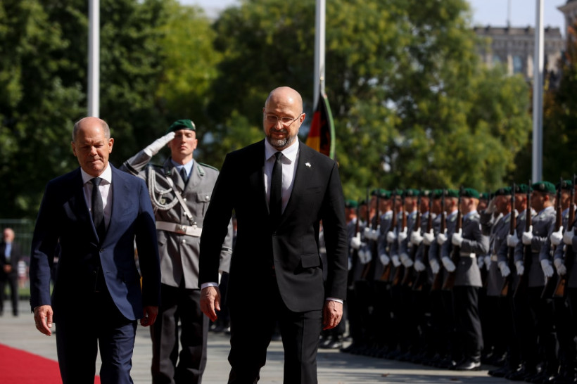 Прем’єр-міністр Денис Шмигаль у Берліні зустрівся з Федеральним канцлером Німеччини Олафом Шольцем