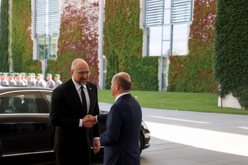 Prime Minister Denys Shmyhal met with Federal Chancellor of Germany Olaf Scholz in Berlin