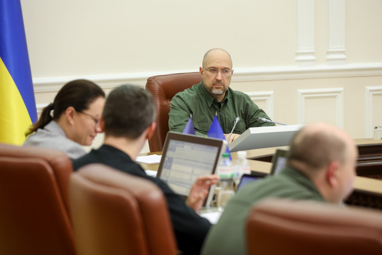 Statement by Prime Minister of Ukraine Denys Shmyhal at a Gov't session