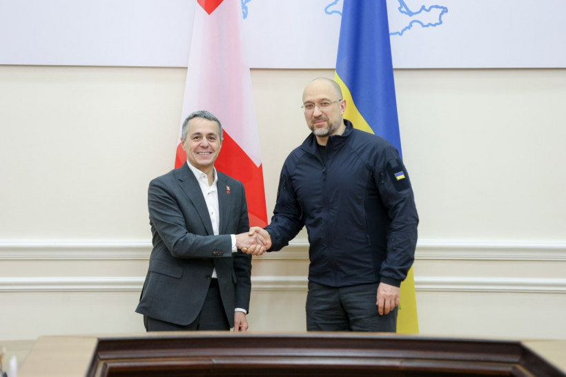 Prime Minister of Ukraine and President of the Swiss Confederation discuss restoration and cooperation in the humanitarian sphere