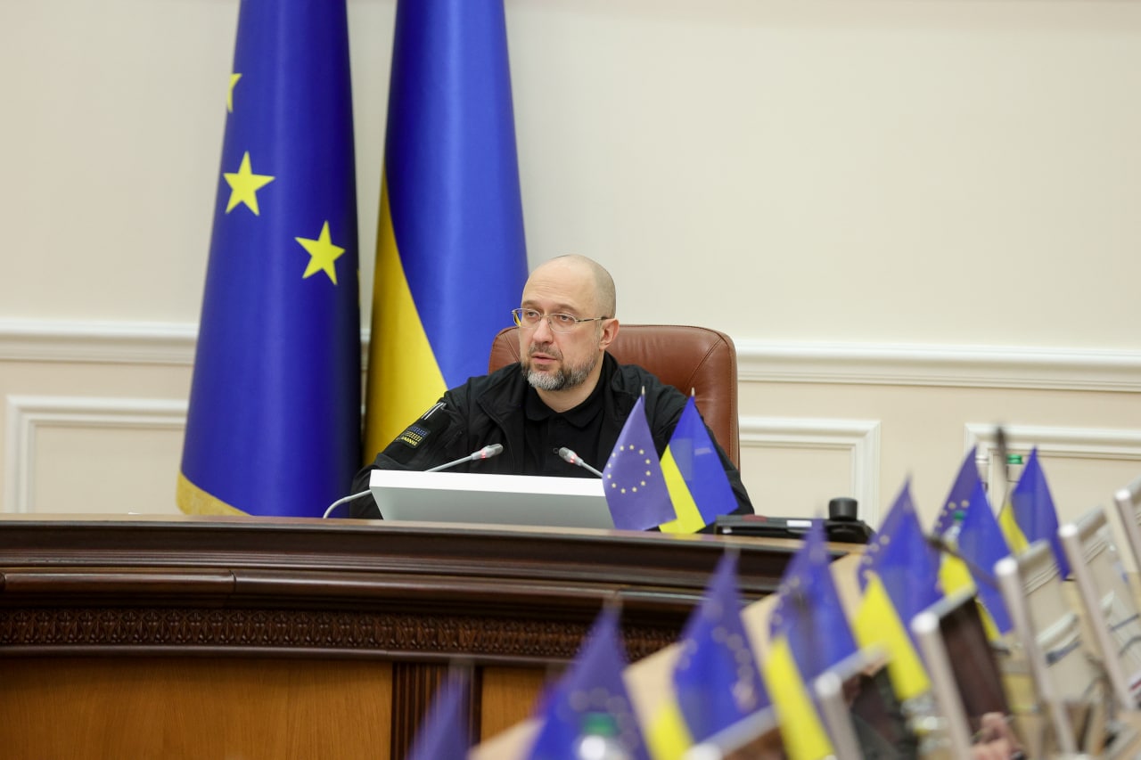 Statement by Prime Minister of Ukraine Denys Shmyhal at a Gov't session