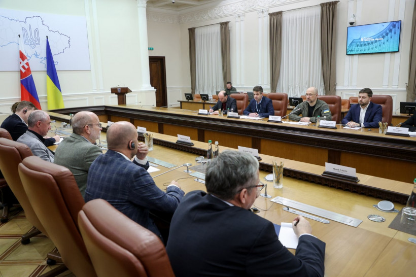 Прем’єр-міністр України провів зустріч із делегацією міністрів Уряду Словаччини