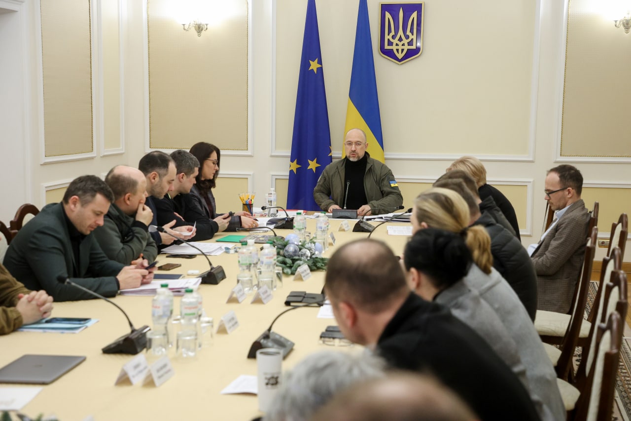 Statement by Prime Minister of Ukraine Denys Shmyhal at a Government