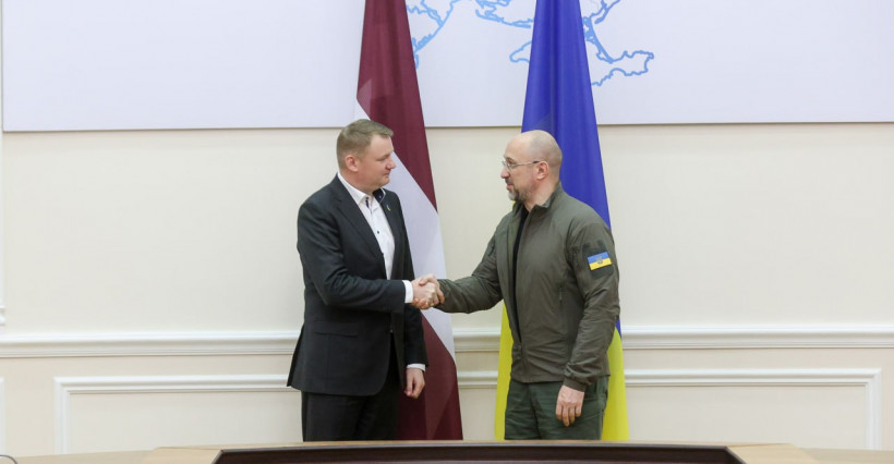 Prime Minister of Ukraine met with newly elected Speaker of Latvian Saeima