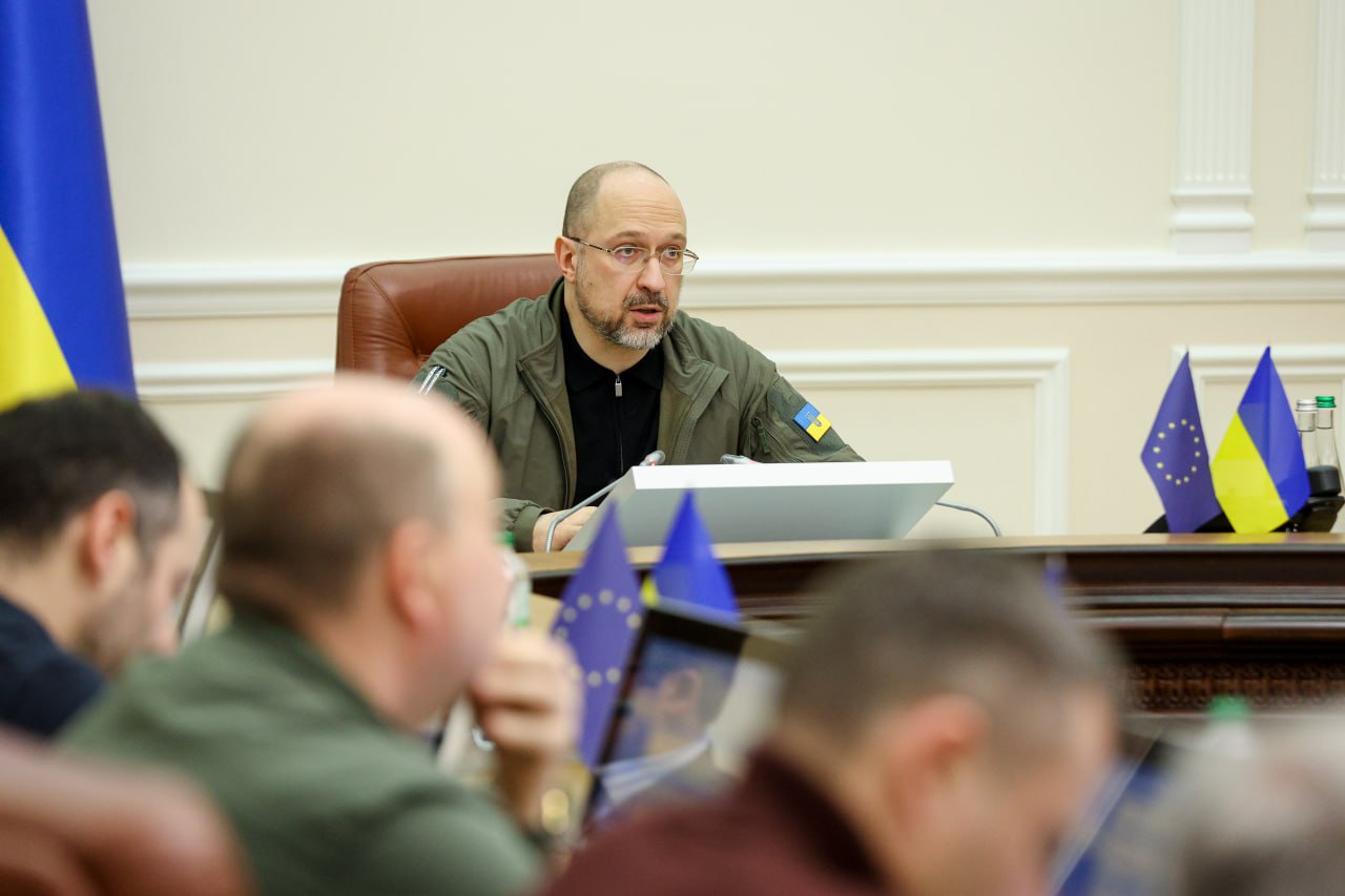 Statement by Prime Minister of Ukraine Denys Shmyhal at a Government