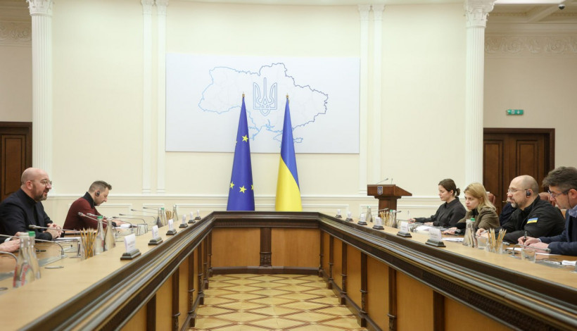Денис Шмигаль і Шарль Мішель обговорили подальшу підтримку України