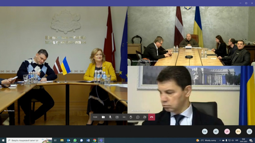 Ukraine and Latvia discuss preparations for the 9th Meeting of Intergovernmental Ukrainian-Latvian Commission on economic, industrial, scientific and technical cooperation