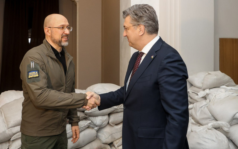 Denys Shmyhal and Andrej Plenković discuss Croatia’s support in demining and veterans’ policy