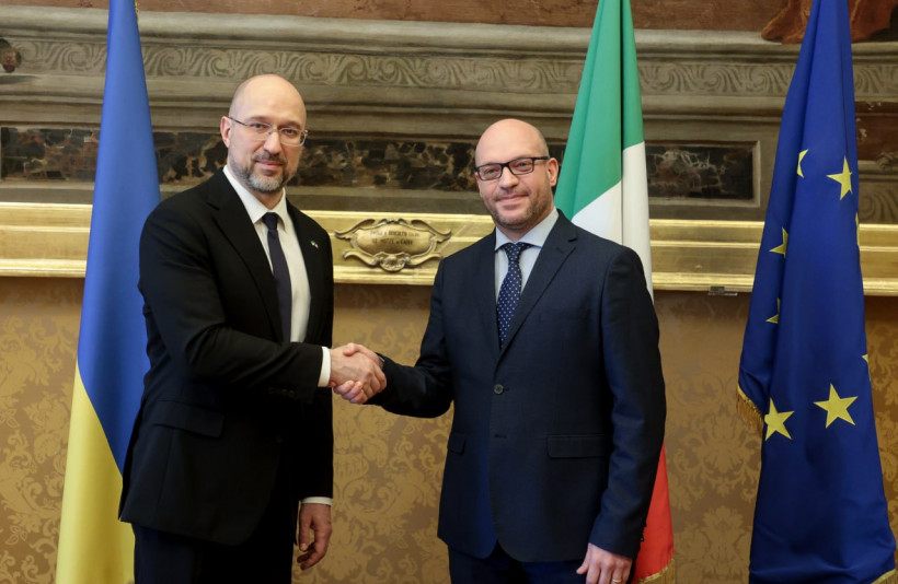 Denys Shmyhal discusses support for Ukraine with the leadership of the Italian Parliament
