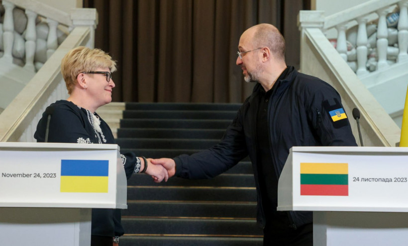 Since the beginning of the full-scale invasion, Lithuania's financial assistance to our country has amounted to more than EUR 1 billion: Prime Minister