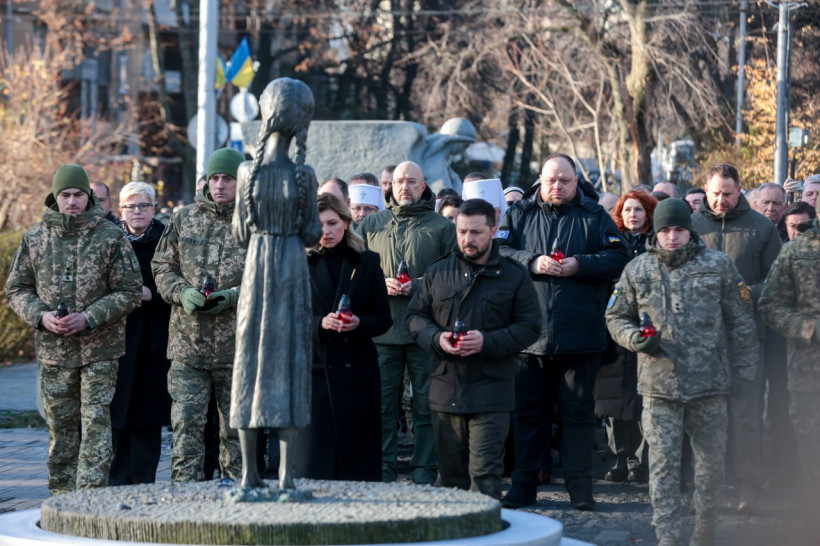 Denys Shmyhal commemorates victims of the Holodomor in Ukraine