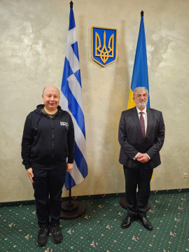 Олег Немчінов зустрівся зі Спеціальним уповноваженим МЗС Грецької Республіки з питань України