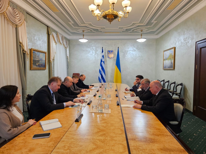 Oleh Nemchinov met with Special Envoy of the Ministry of Foreign Affairs of the Hellenic Republic for Ukraine